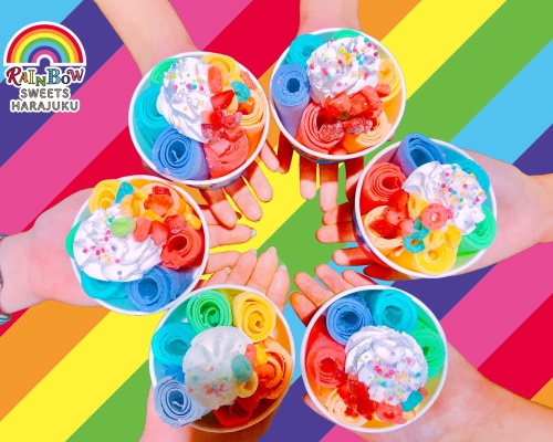 世界初のレインボースイーツ専門店「RAINBOW SWEETS HARAJUKU」