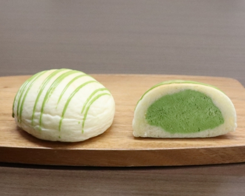 クリームパン専門店の抹茶クリームパン「kyo・maccha 京抹茶」